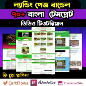 ৭০+ রেডিমেড বাংলা ল্যান্ডিং পেজ টেমপ্লেট